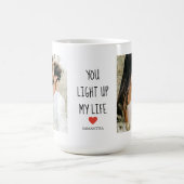 Mug Deux photos | Happy Valentines Day | (Centre)