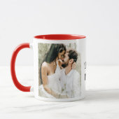 Mug Deux photos | Happy Valentines Day | (Gauche)