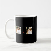 Mug Deux photos Joyeuse Saint-Valentin Citation romant (Gauche)