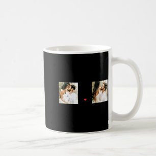 Mug Deux photos Joyeuse Saint-Valentin Citation romant