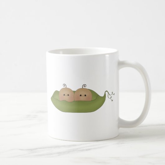 Mug Deux pois dans une cosse (Droite)