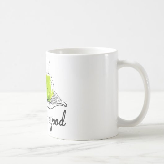 Mug Deux pois dans une cosse (Droite)
