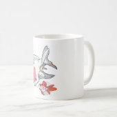 Mug deux poissons rouges (Devant droit)