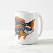 Mug Deux poissons tachetés (Devant droit)