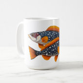 Mug Deux poissons tachetés (Devant gauche)