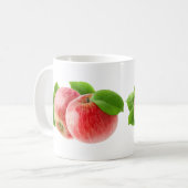 Mug Deux pommes rouges (Devant gauche)