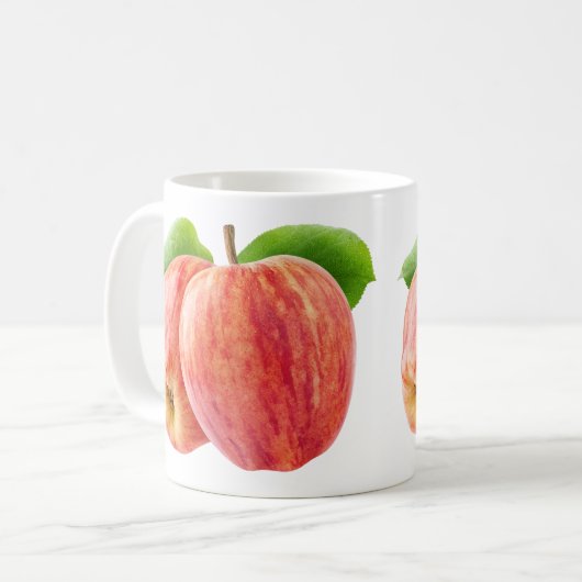 Mug Deux pommes rouges (Devant gauche)