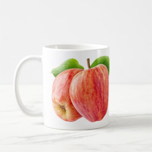 Mug Deux pommes rouges (Gauche)