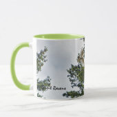 Mug Deux Rares Volant Blanc Ravent Faune Photographie (Gauche)