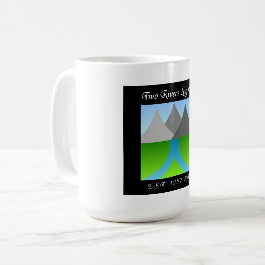 Mug Deux Rivers Leaf Co. (Devant gauche)
