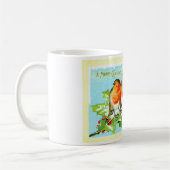 Mug Deux robins sur saint (Gauche)