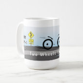 Mug Deux roues un amour (Devant gauche)