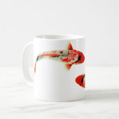 Mug Deux rouge Koi (Devant gauche)