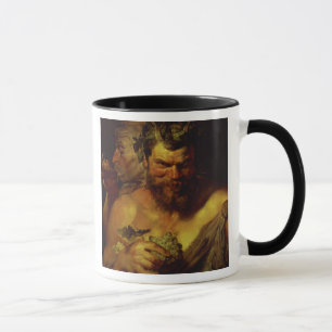 Mug Deux satyres (huile sur le panneau)