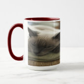 Mug Deux Siamais endormis (Gauche)