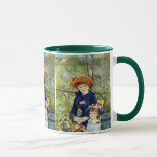 Mug Deux Sœurs (sur la terrasse) de Pierre Renoir
