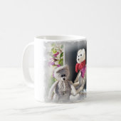 Mug Deux souris de curiosités (Devant gauche)