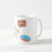 Mug deux souris, vous êtes laid (Devant droit)