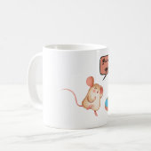 Mug deux souris, vous êtes laid (Devant gauche)