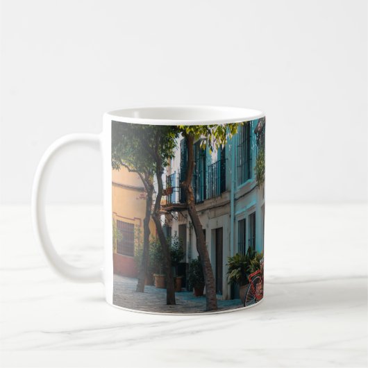 Mug Deux tables marron dehors (Gauche)