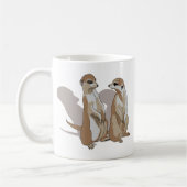 Mug Deux Terriens avec des ombres (Gauche)