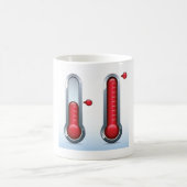 Mug Deux thermomètres (Centre)