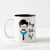 Mug deux tons 325 ml noir (Gauche)