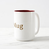 Mug deux tons 425 ml (Devant droit)