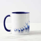 Mug Deux Tons Bleu Cerf/Elc (Gauche)