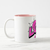 Mug Deux Tons LOVE (Gauche)