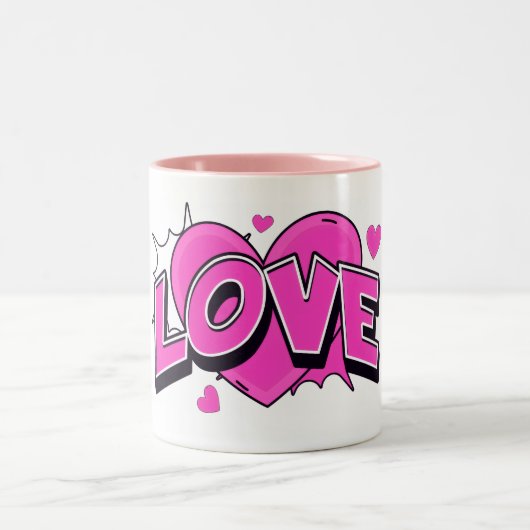 Mug Deux Tons LOVE (Centre)