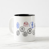 Mug Deux Tons Saint James Way (Devant gauche)