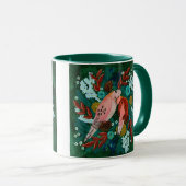 Mug Deux tourterelles Fêtes de Noël (Devant droit)