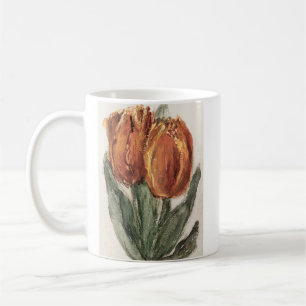 Mug Deux Tulipes rouges par Sientje Mesdag-van Houten