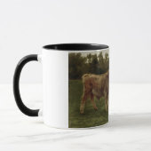 Mug Deux vaches debout dans une ferme (Rosa Bonheur) (Gauche)