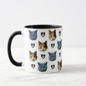 Mug Deux Visages Pour Animaux, Créez Votre Propre Phot (Gauche)