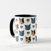 Mug Deux Visages Pour Animaux, Créez Votre Propre Phot (Devant gauche)