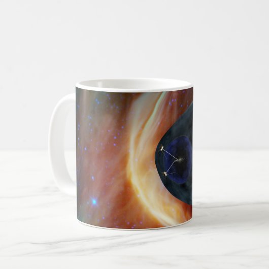 Mug Deux Voyageurs Spacecraft Explorer L'Espace Turbul (Devant gauche)