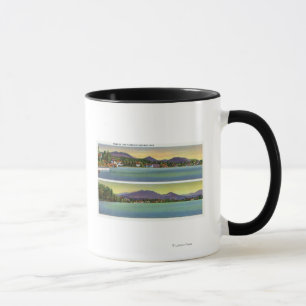 Mug Deux vues de fleur de lac