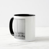 Mug Deux vues de la construction d'Eiffel 2 (Devant gauche)