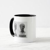 Mug Deux vues d'un buste d'empereur Augustus (Devant gauche)