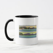 Mug Deux vues sur le lac Flower (Gauche)