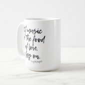 MUG DEUXIÈME NUIT SHAKESPEARE MUSIQUE LOVE PLAY (Devant gauche)