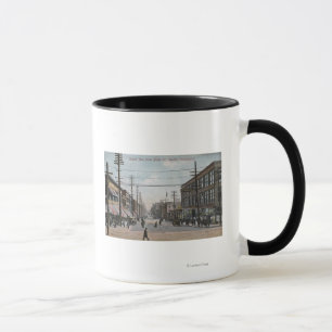 Mug Deuxième vue d'avenue de rue de Pike