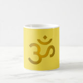 Mug Devanagari om - Canaries (Centre)