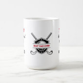 Mug Devant ! l'amour du golf - Golfeur drôle (Centre)