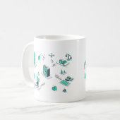 Mug Développement des entreprises (Devant gauche)