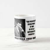 Mug Développement progressif de Nikola Tesla de (Centre)