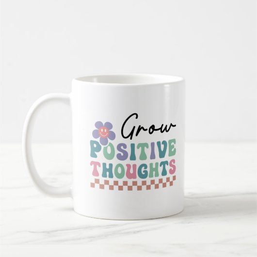 Mug Développer des pensées positives (Gauche)
