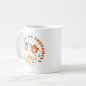 Mug Développer des pensées positives | cadeau d'appréc (Devant gauche)